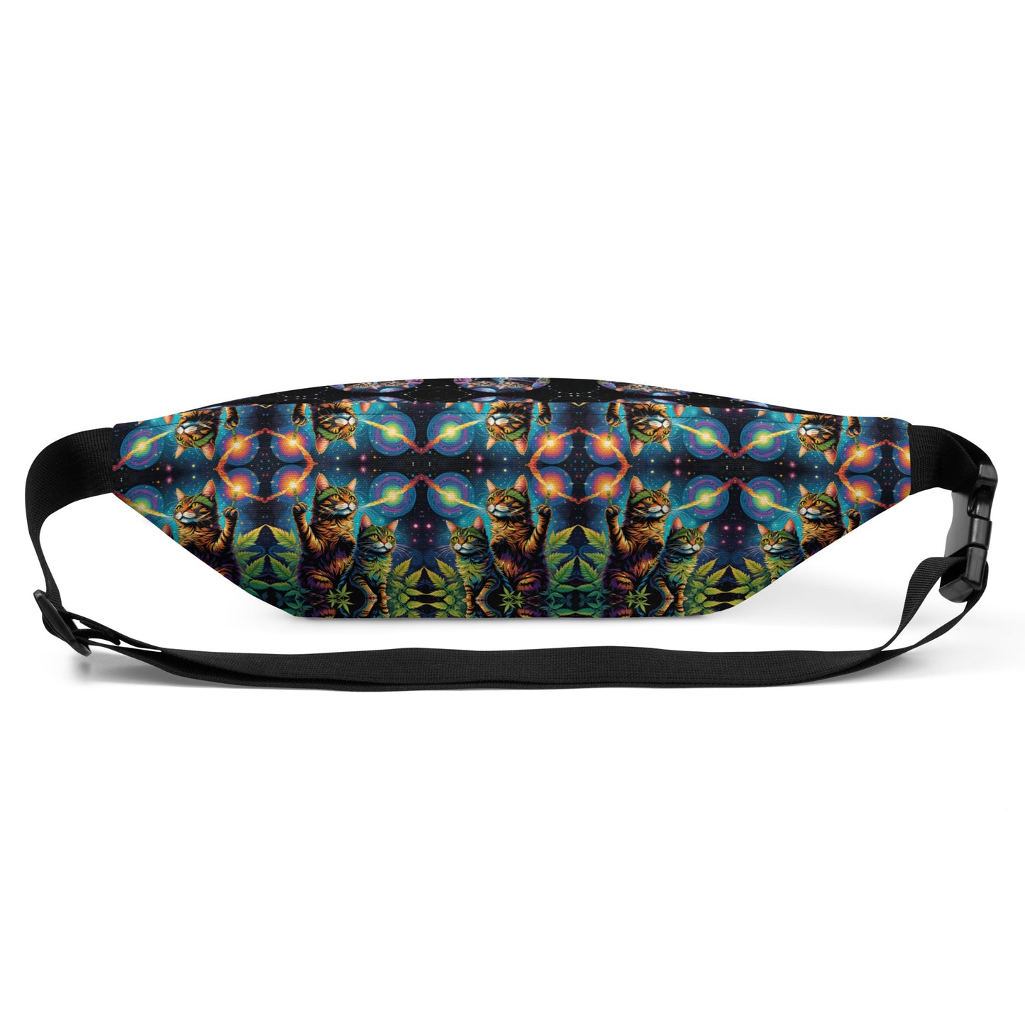 Intergalactic Rave Cats Fanny Pack