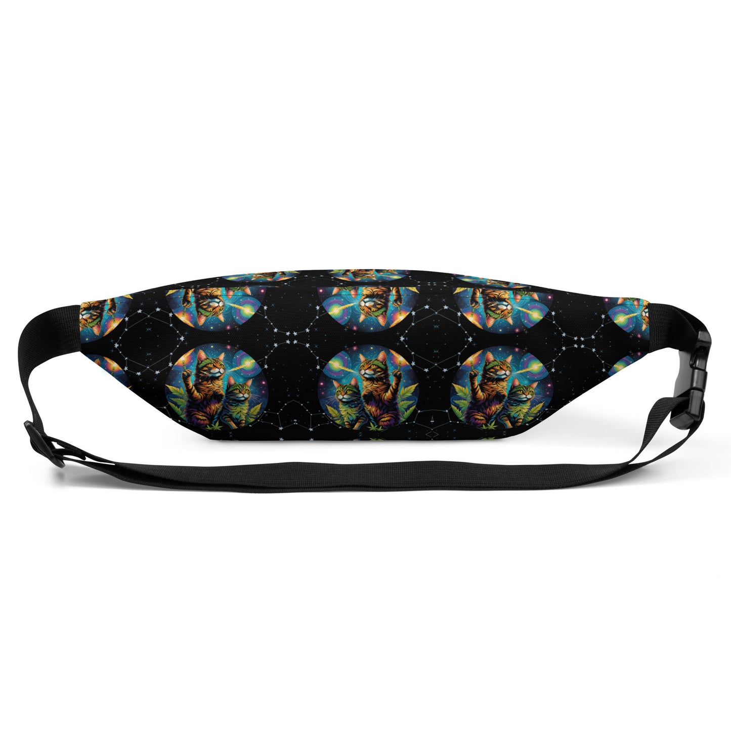 Intergalactic Rave Cats Fanny Pack