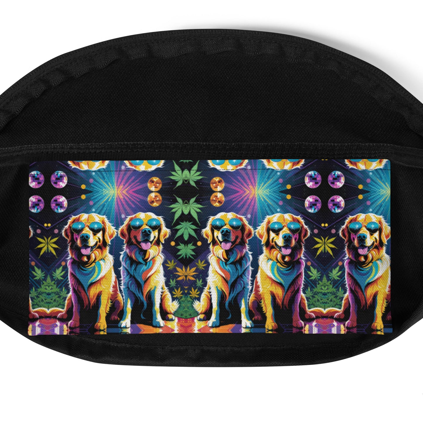 Disco Cats and Dogs Fanny Pack