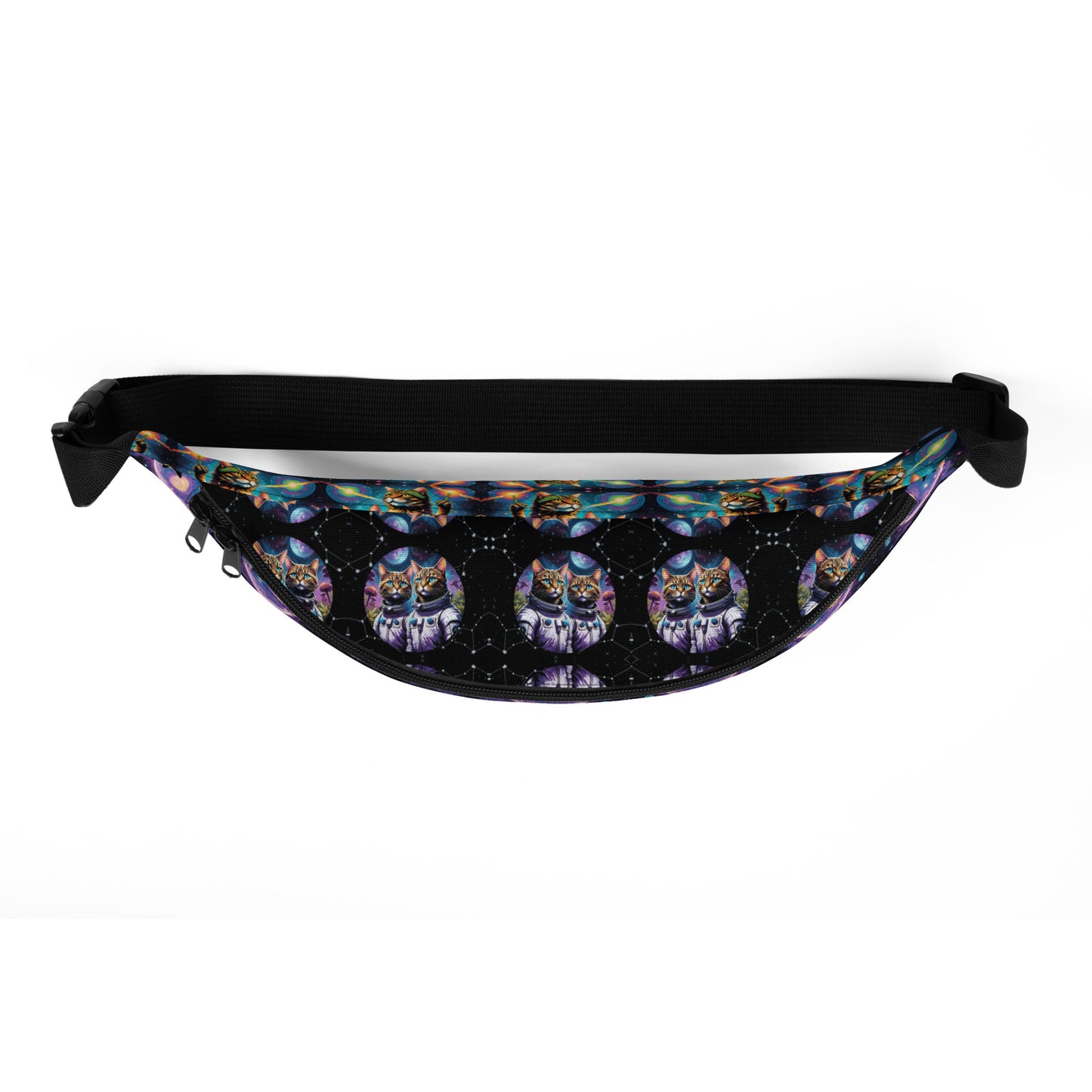 Intergalactic Rave Cats Fanny Pack