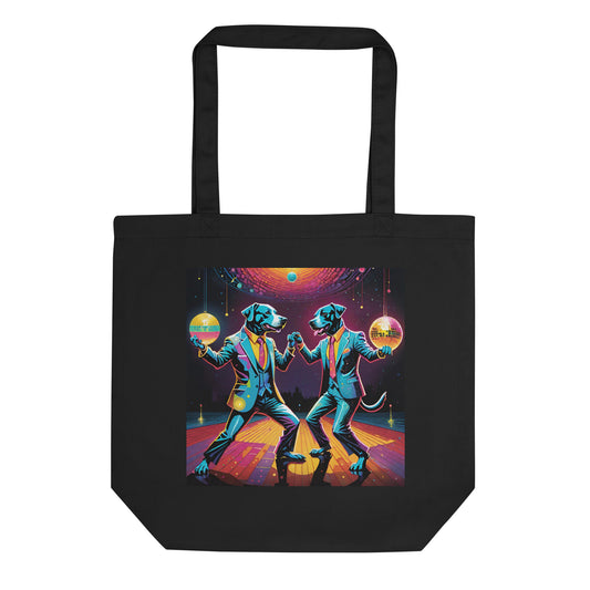 Two Disco Dogs Eco Tote Bag