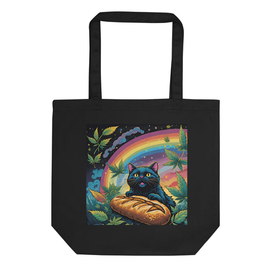 Loaf Cat Eco Tote Bag (printed on one side)