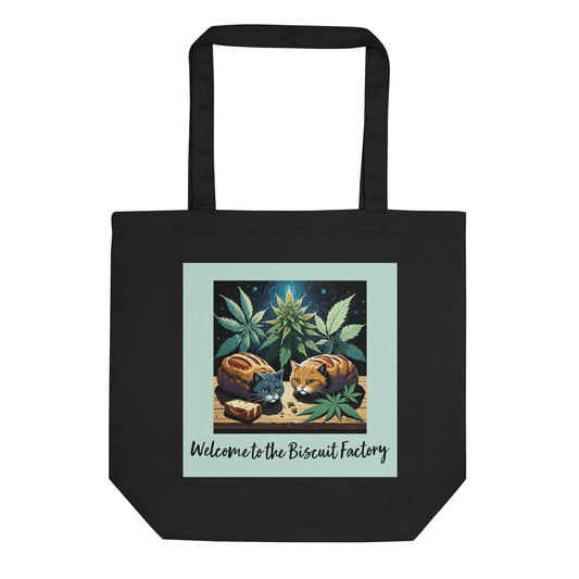 Welcome to the Biscuit Factory Loaf Cats Eco Tote Bag