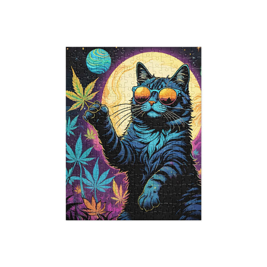 Intergalactic Space Cat Puzzle