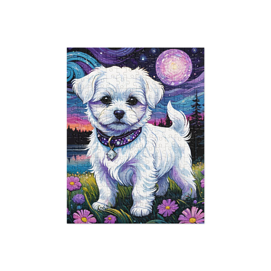 White Maltese Dog Puzzle