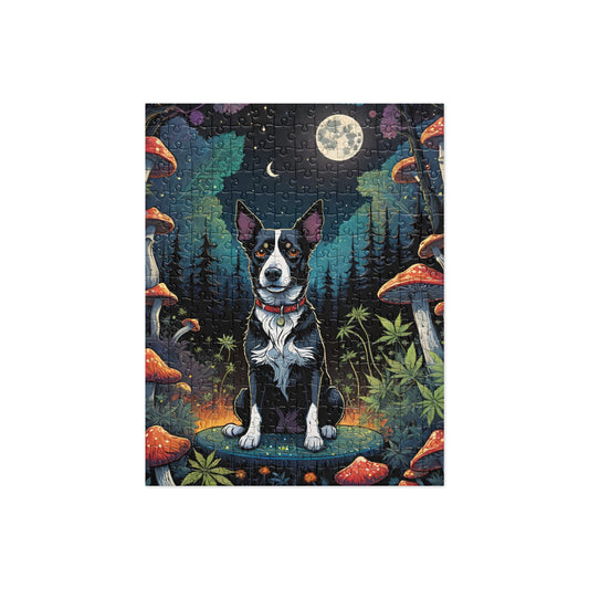 Black and White Dog Puzzle