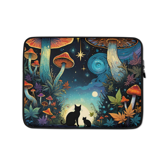 Psychedelic Mushrooms Laptop Sleeve