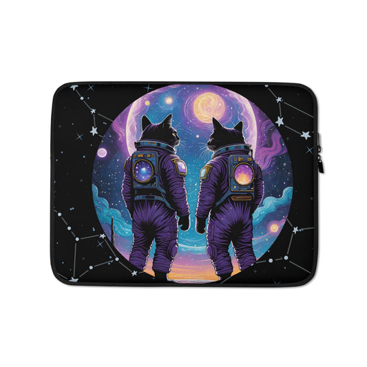 Astronaut Space Cats Laptop Sleeve