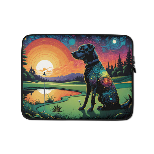 Golf Dog Laptop Sleeve