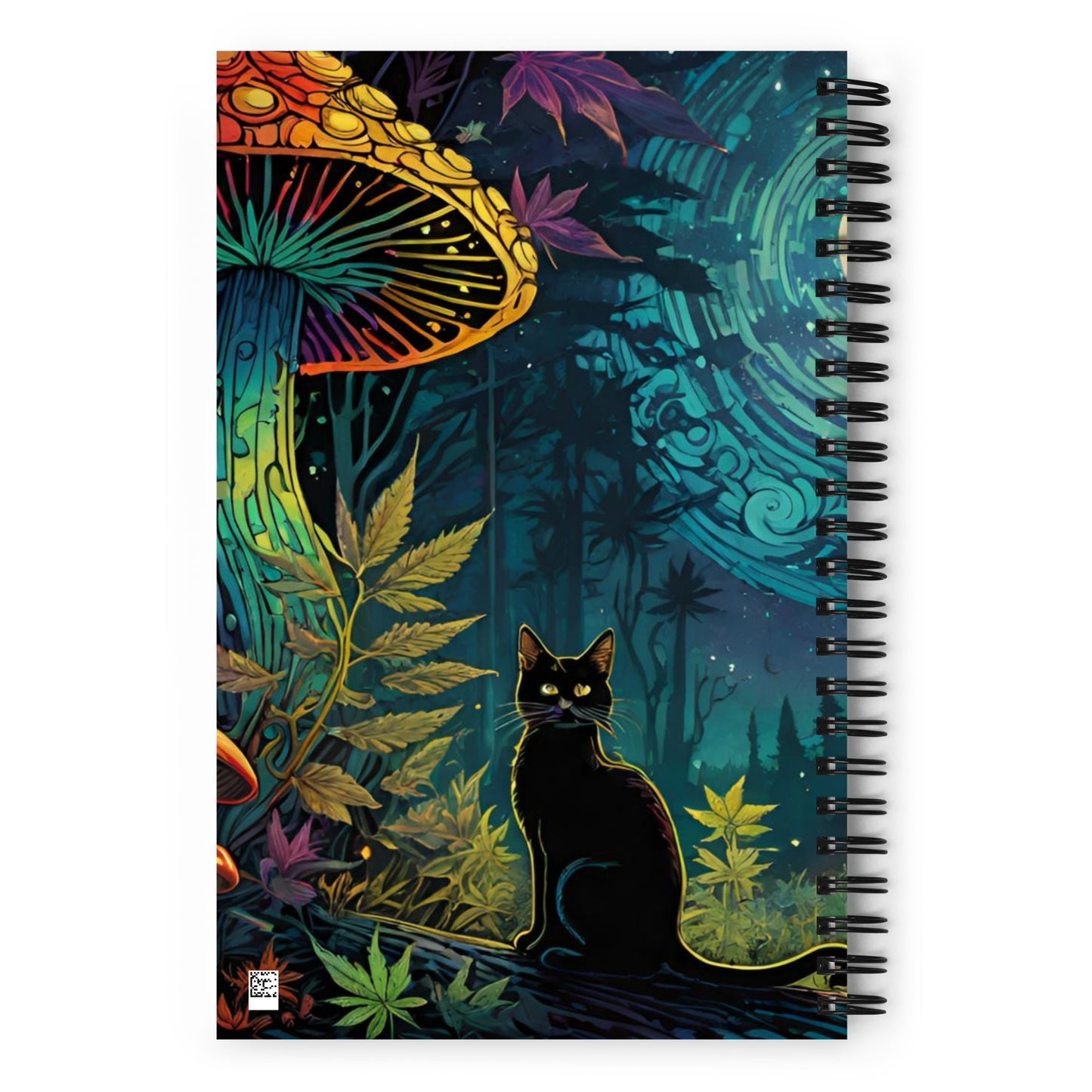 Trippy Cats Spiral Notebook